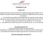Sequência de Serviços