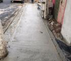 Confecção da calçada - Rua Ibiraçu (2)