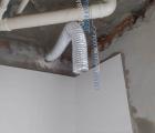 Execução de duto da ventilação mecânica