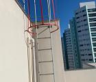Instalação da escada de acesso à caixa d´água (2)