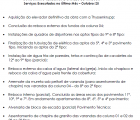 Sequência de Serviços