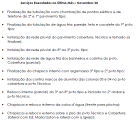 Sequência de Serviços