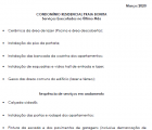 Sequência de Serviços